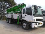 6 X 4 Driving Type Used Concrete Pump Truck Mounted Concrete Boom Pump