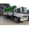 Buy cheap 6 X 4 Driving Type Used Concrete Pump Truck Mounted Concrete Boom Pump from wholesalers