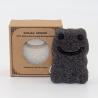 Buy cheap Black Elephant Shape Konjac Fiber Sponge 100 Pure Charcoal Bath Sponge from wholesalers