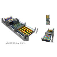 Buy cheap 456M2 Chinese Large Indoor Trampoline Park For Rent/ Kids Trampoline Bed/ Indoor product