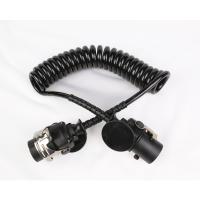 Buy cheap 24v 7 Pole Trailer Cable EBS Curly Cord Cable With Nylon Plug 30T Max Payload product