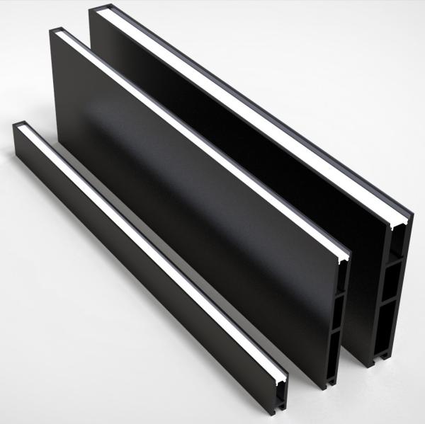 Buy cheap Slimmest led aluminum profile Pendant 18mm 6063 T5 Suspended LED Aluminium Profile from wholesalers