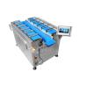Buy cheap Carrot Vegetables IP65 12 Belt Fruit Multihead Weigher from wholesalers
