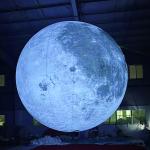 Customized Giant Inflatable Moon Planet Ball Advertising Helium Inflatable Moon