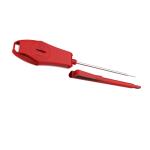 pen style digital pocket meat thermometer long probe straight