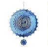 Buy cheap Colorful Stainless Steel Christmas Wind Spinner UV Printing from wholesalers