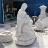 Buy cheap Marble Pieta Statues White Stone Catholic Religious Mary And Jesus Life Size Handcarved from wholesalers