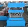 Buy cheap 8 - 12M / Min High Speed Guardrail Roll Forming Machine Glazed Steel Color Customized from wholesalers