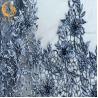 Buy cheap Stylish Customized Grey Lace Fabric Mesh Embroidered Beaded Bridal Fabric from wholesalers