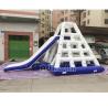 Buy cheap Kids And Adults Giant Water Inflatable Volleyball Court With Trampoline Standalone from wholesalers