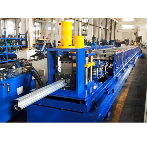 Buy cheap Column Fence Post Roll Forming Machine 0.4mm - 1.2mm Wire Mesh Peach Shaped from wholesalers