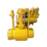 Buy cheap API 6D Reduce Bore Gear operation Ball Valve Full Welded PN16 - PN25 Pressure from wholesalers