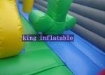 Lovely Mickey Kids Inflatable Amusement Park For Jumping Fun 0.45mm - 0.55mm PVC