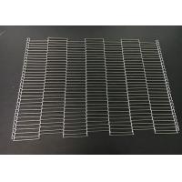 Buy cheap Durable Flat Wire Mesh Conveyor Belt ， Food Delivery And Drying In Stock product