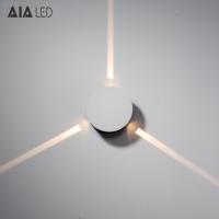 Buy cheap Steel 5degree 3x1W IP20 modern 3meters distance LED wall light /LED decoration product