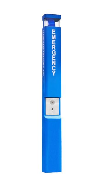 Buy cheap VoIP Emergency Phone Tower With Flasher , PoE Powered Roadside Emergency Phone from wholesalers