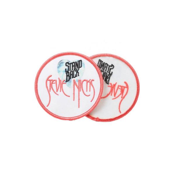 Buy cheap Iron On Woven Patch Label Badges 3D Embroidery Chenille For Clothes from wholesalers