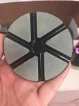 3 Inch ceramic bond concrete polishing pads for fast grinding concrete floors