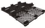 Buy cheap 4 Way Entry 9 Feet HDPE Nestable Plastic Pallets Industrial Warehouse from wholesalers