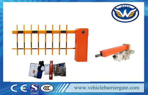 Buy cheap Aluminum Alloy 1-4.5 Meters Electric Car Park Barriers Gate Three Fence Arm Backtrack from wholesalers