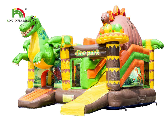 Blow Up Combo Car Jumper Inflatable Jumping Castle Bounce House With Slide