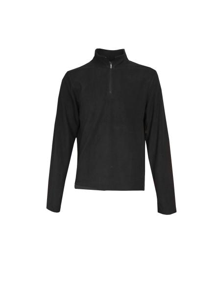 Buy cheap 185 GSM Polyester 100% Polar Fleece Black Men Fall And Winter Jacket from wholesalers