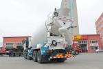 J6P 375HP 8X4 Fully Floating Flat Top Half Displacement 7.86m³ FAW Jiefang
