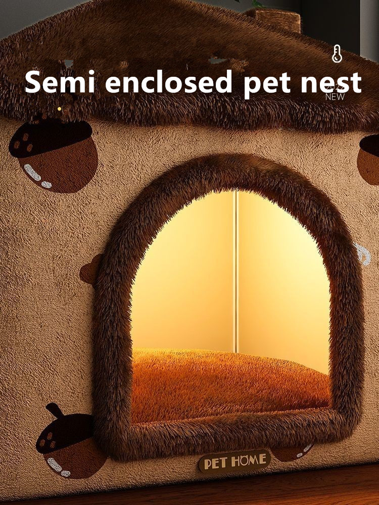 indoor heated cat house