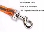 Adjustable Polyester Large Dog Leashes Reflective Breathable Waterproof Pet