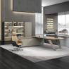 Buy cheap Wooden Panel High Gloss Painting Vanish Lacquer Modern Executive Office Manager Desk from wholesalers