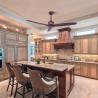 Buy cheap Decorative 110v 75w 52 Inch Flush Mount Ceiling Fan With Light And Remote from wholesalers