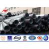 Buy cheap 33KV 40FT 11900MM Galvanized Steel Power Poles Design Load 500KGS from wholesalers