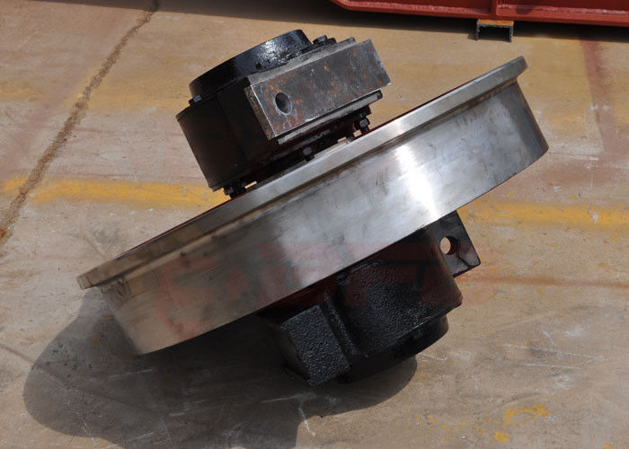 10T Rail Cart Double Flanged Steel Wheels , Mobile Cast Steel Railway Wheels