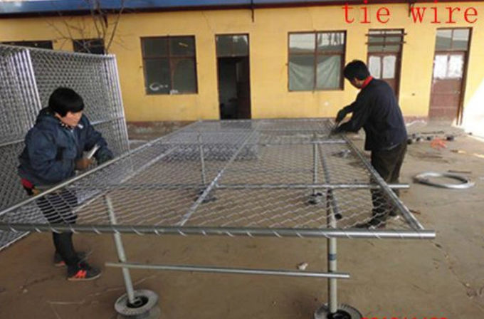 Construction Site 6ft*12ft Portable Chain Link Fence Panels
