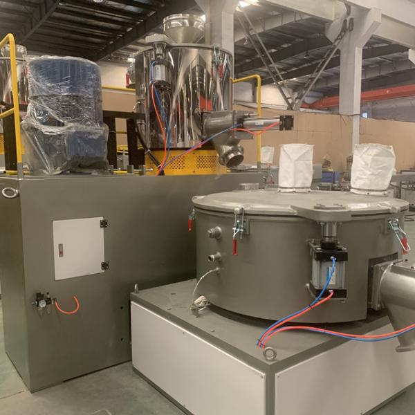 Buy cheap 300/600 Heating And Cold Mixing PVC Resin Hot Steel Plastic Mixer Machine from wholesalers
