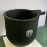 Buy cheap Cylindrical Graphite Gold Smelting Crucible Temperature Resistant 150kg Capacity from wholesalers
