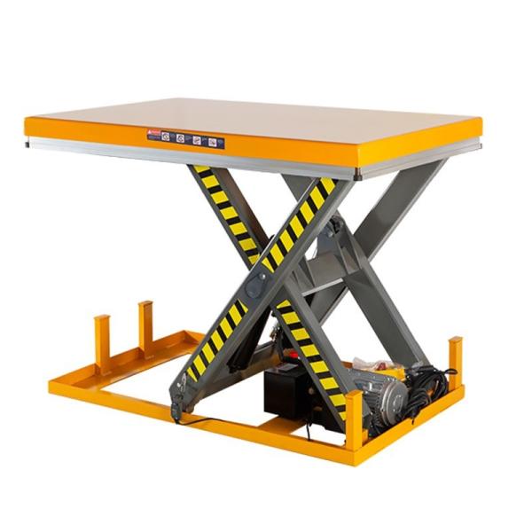 Buy cheap Scissor Type Heavy Duty Electro Hydraulic Lift Work Table 1m Height from wholesalers