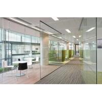 Buy cheap Frameless Indoor Glass Partition Soundproof Interior Glass Partition Walls For product