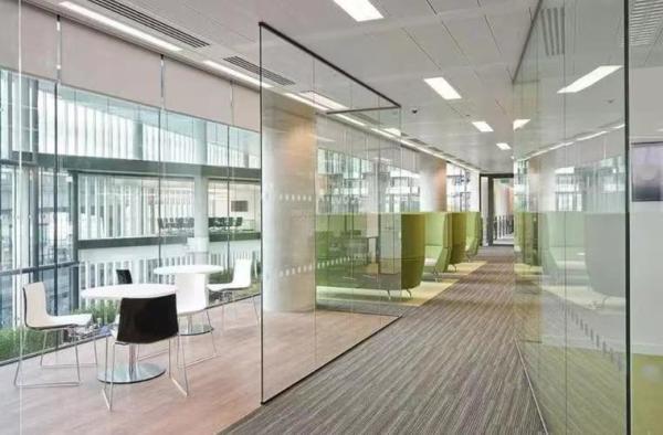 Buy cheap Frameless Indoor Glass Partition Soundproof Interior Glass Partition Walls For Home from wholesalers