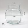 Buy cheap Transparent Food Safe Airtight Honey Jar , Storage Honey Hexagon Glass Jars from wholesalers
