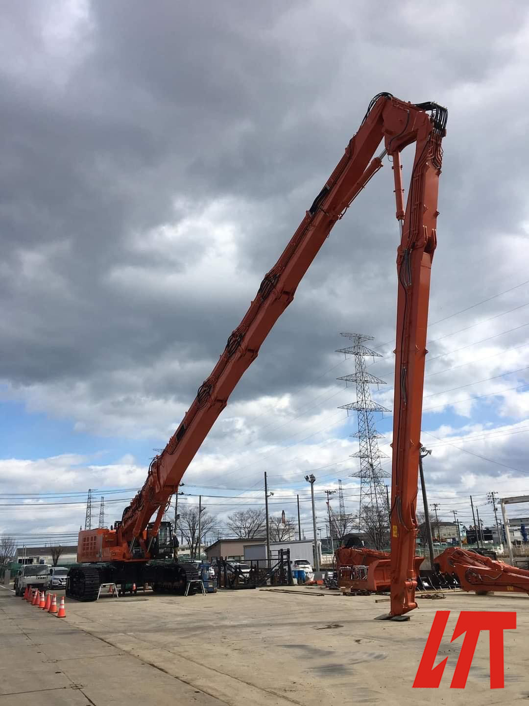 Q355B Hitachi EX220 Excavator Long Boom 0.4m3 Bucket