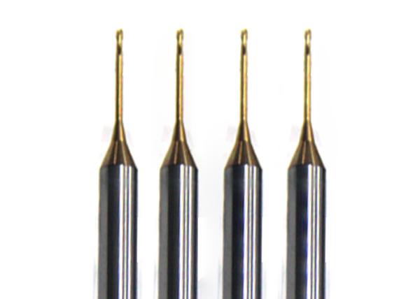 Buy cheap Tungsten Carbide Steel Micro Diameter End Mill / High Performance Cutting End Mills from wholesalers