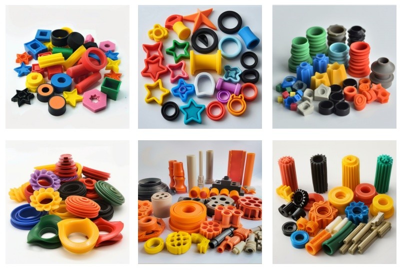 Auto Temperature Resistant Rubber Moulding Parts Silicone Rubber Keypad
