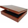 Buy cheap Wooden Treasure Box with Brass Latch (Redwood Finish) from wholesalers