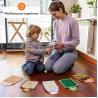 Buy cheap 6 Animals Felt Sensory Mats For Autistic Children Sensory Tiles For Kids Sensory Disorder Toys For Tactile Play from wholesalers