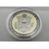 Buy cheap Gold Plating Zinc Alloy / Pewter / Brass American Health & Human Service Personalized Coins from wholesalers