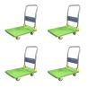Buy cheap 660lbs Capacity 90x60cm Foldable Platform Trolley Heavy Duty from wholesalers