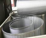 Wedge Wire Screen Cylinders, Johnson Wire Cylindrical Screen For Self Cleaning