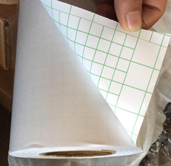 Transparent Cold Lamination Paper Roll , Anti - Scratching Cold Press Laminating