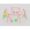Buy cheap Galvanized Steel Outdoor Steel Swing Sets For Baby Adult Outdoor Playground Equipment from wholesalers